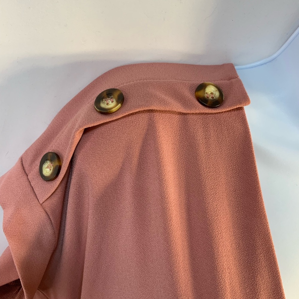 Faith & Joy Women’s Dusty Rose Top - Picture 3 of 6